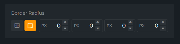 Border Radius Field Multiple