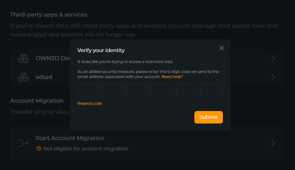 Elevated Access Token