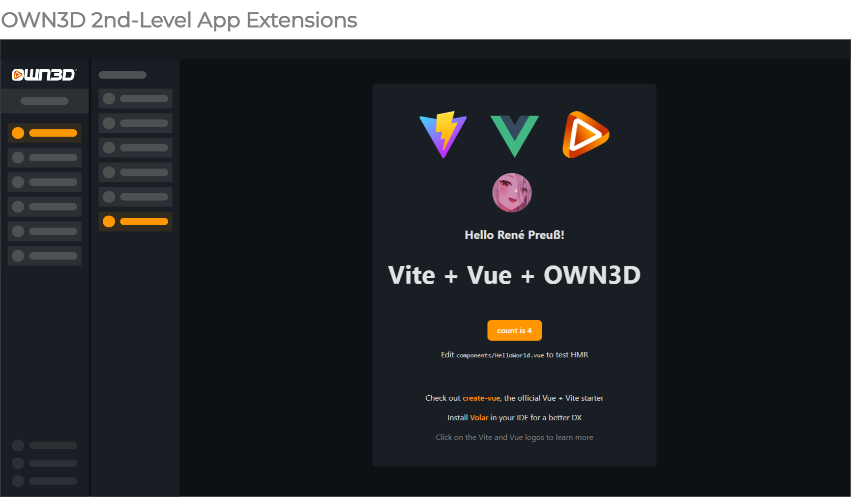 app example